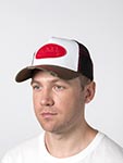 Бейсболка VON DUTCH арт. VD/0/CAS2/SUM/MAN  (оливковый / белый)